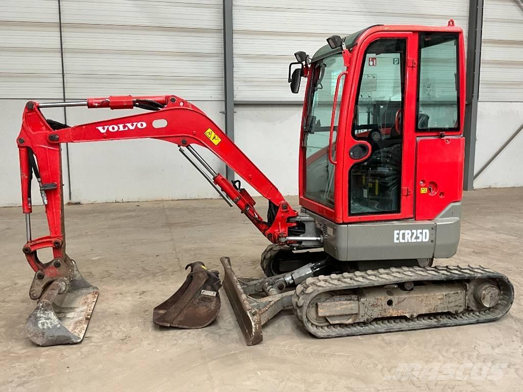 Volvo ECR 25 D حفارات صغيرة أقل من 7 طن (حفارات صغيرة)