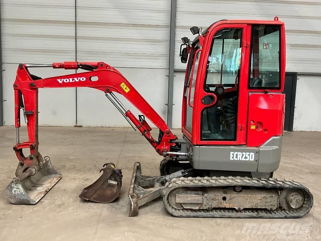 Volvo ECR 25 D حفارات صغيرة أقل من 7 طن (حفارات صغيرة)