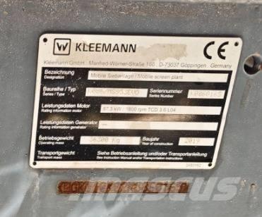 Kleemann MS 953 Evo أجهزة فحص متنقلة