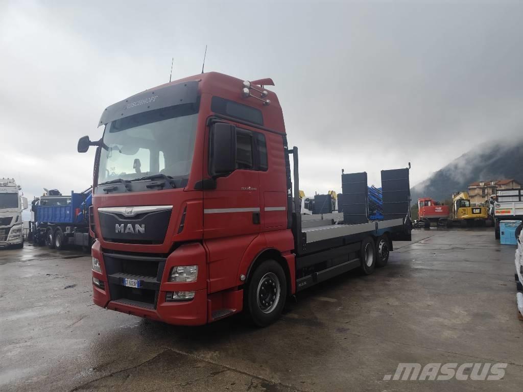 MAN TGX 26.440 شاحنات مسطحة / أوناش