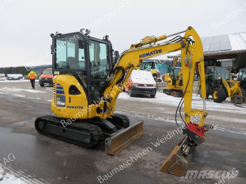 Komatsu PC 26 MR-5 حفارات صغيرة أقل من 7 طن (حفارات صغيرة)