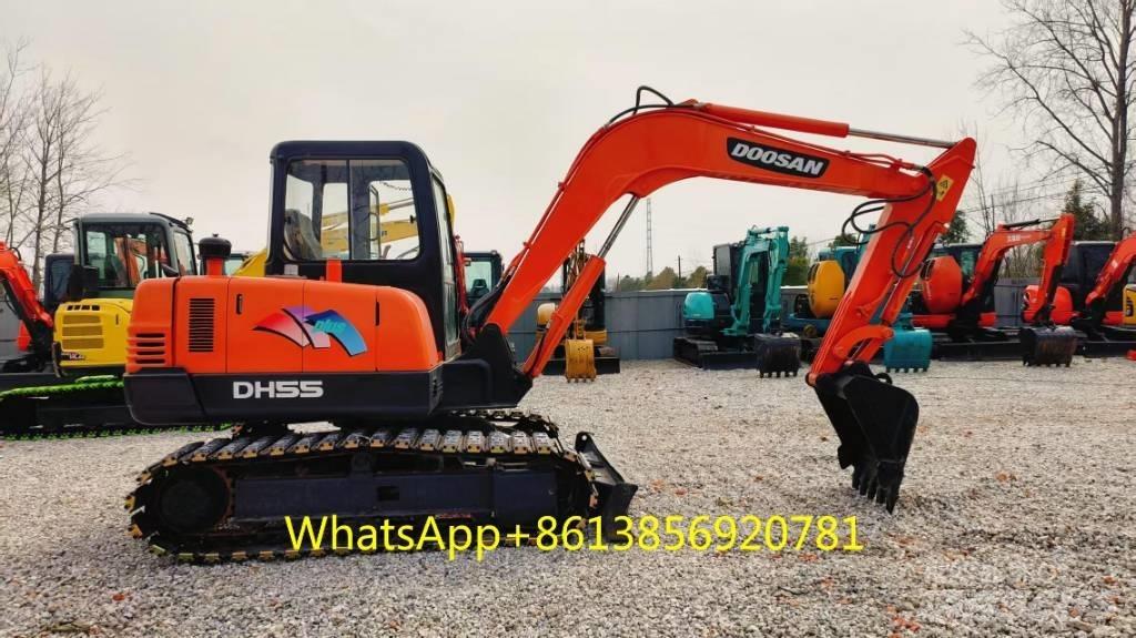 Doosan DH 55 حفارات صغيرة أقل من 7 طن (حفارات صغيرة)