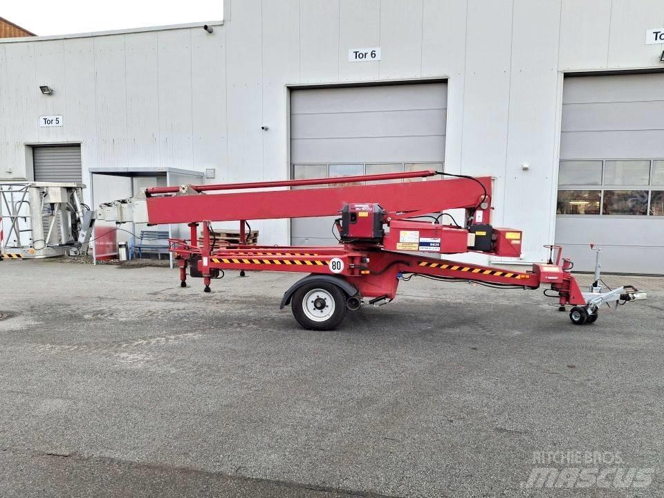 Denka-Lift DK 25 المنصات الهوائية المثبتة على مقطورة