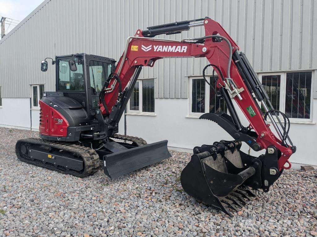 Yanmar Vio 50 حفارات صغيرة أقل من 7 طن (حفارات صغيرة)