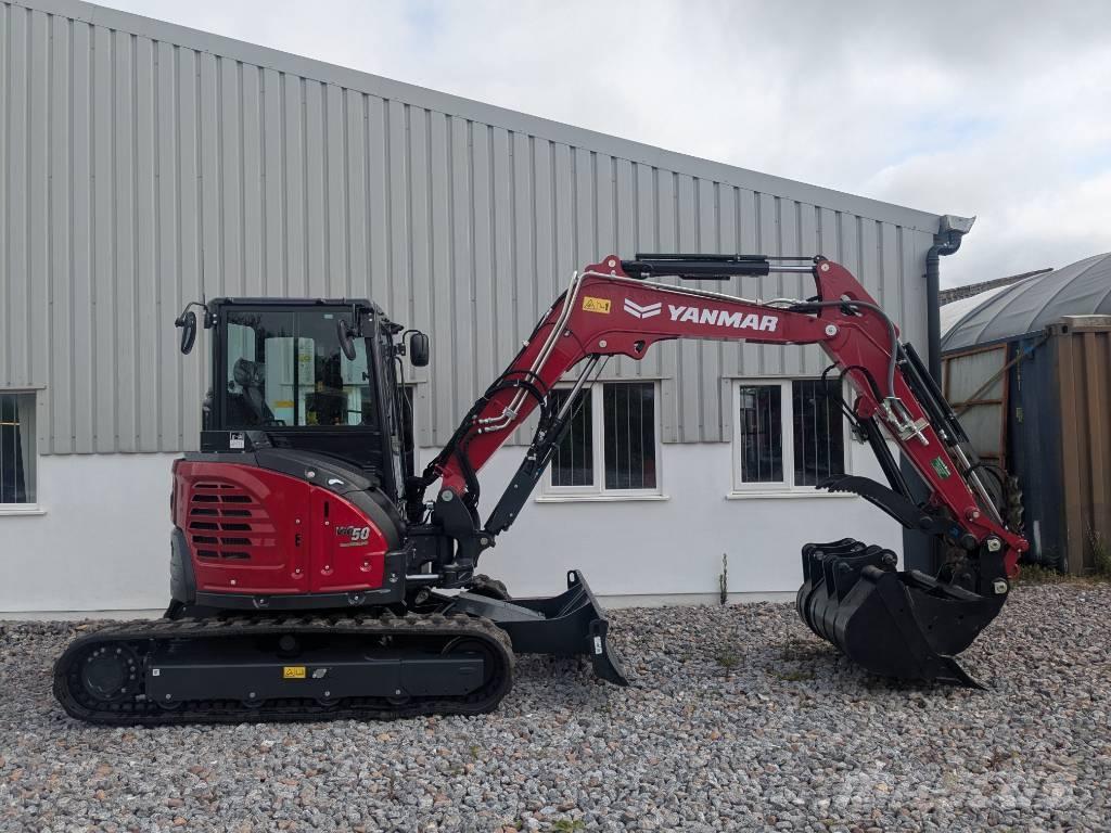 Yanmar Vio 50 حفارات صغيرة أقل من 7 طن (حفارات صغيرة)