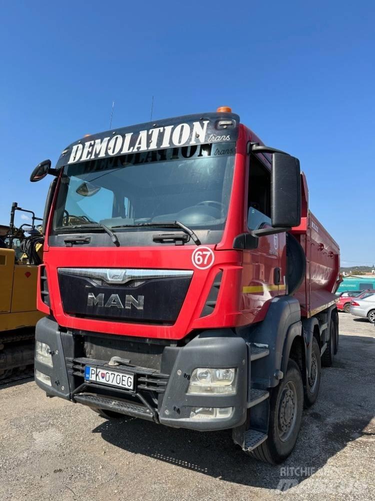 MAN TGS 41.480 شاحنات قلابة