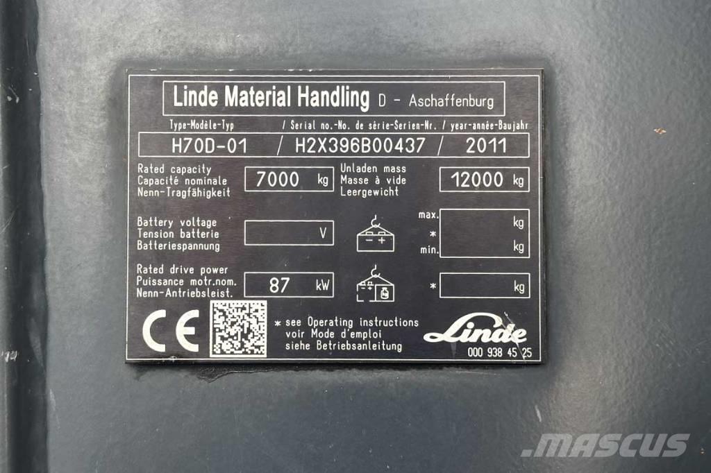 Linde H70D-01 شاحنات الديزل