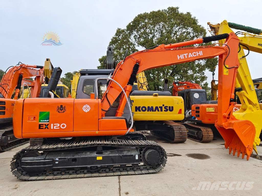 Hitachi EX 120 حفارات زحافة