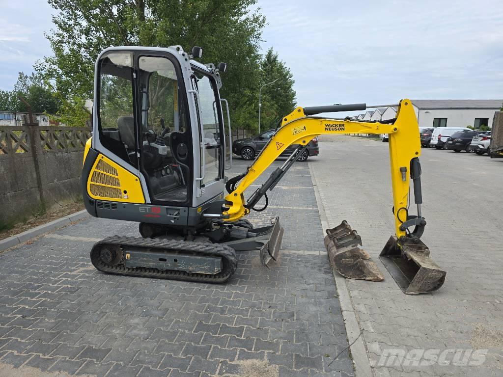 Wacker Neuson ET18 حفارات صغيرة أقل من 7 طن (حفارات صغيرة)