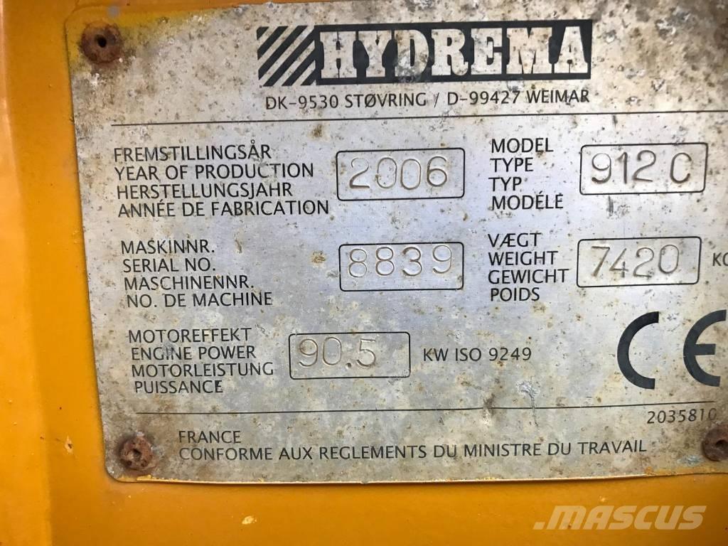 Hydrema 912 C شاحنات المخلفات الصلبة