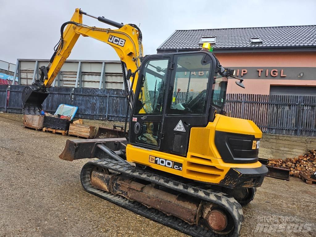 JCB C100 حفارات وسط 7 طن - 12 طن