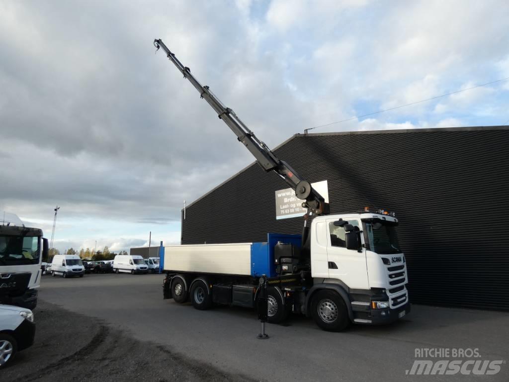 Scania R 580 شاحنات قلابة