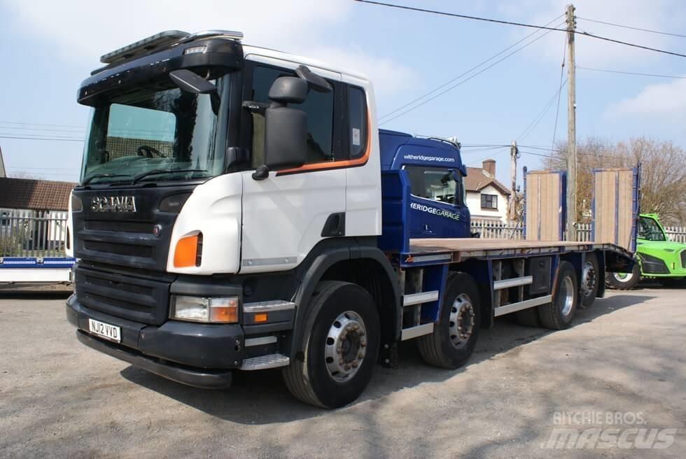 Scania P 360 CB شاحنات مسطحة / أوناش