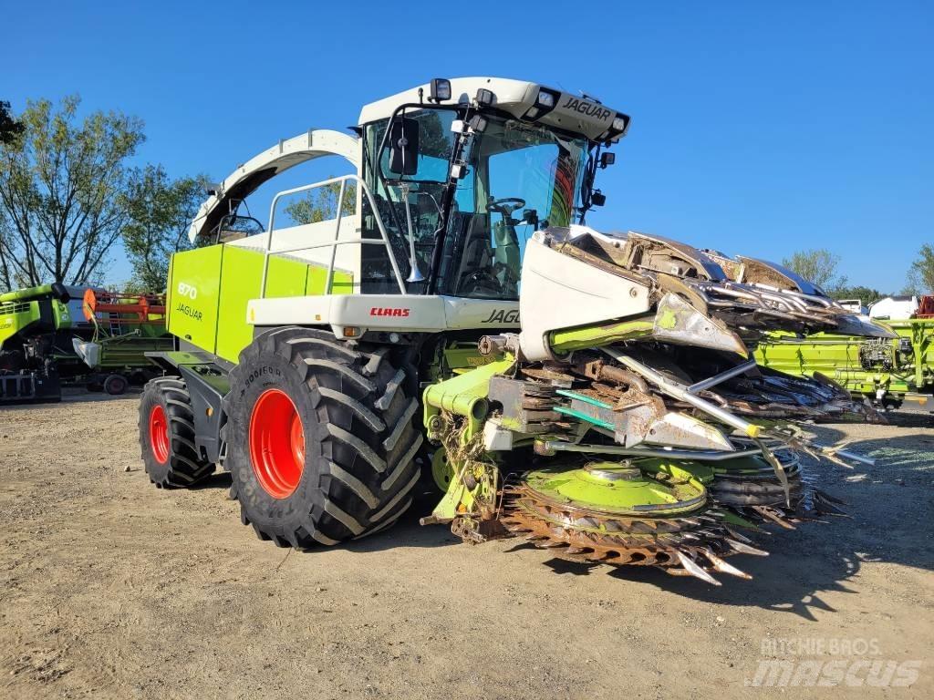 CLAAS Jaguar 870 علافات ذاتية الدفع