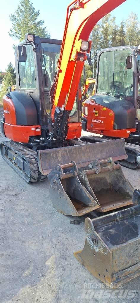 Kubota KX 037-4 حفارات صغيرة أقل من 7 طن (حفارات صغيرة)