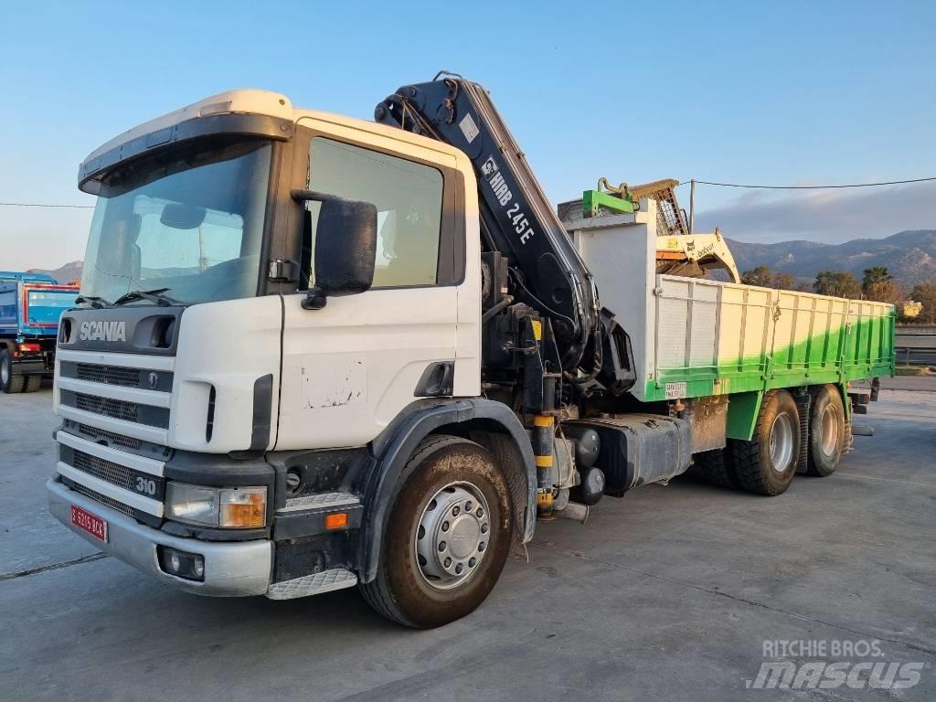 Scania P 94 GB شاحنات الرافعات