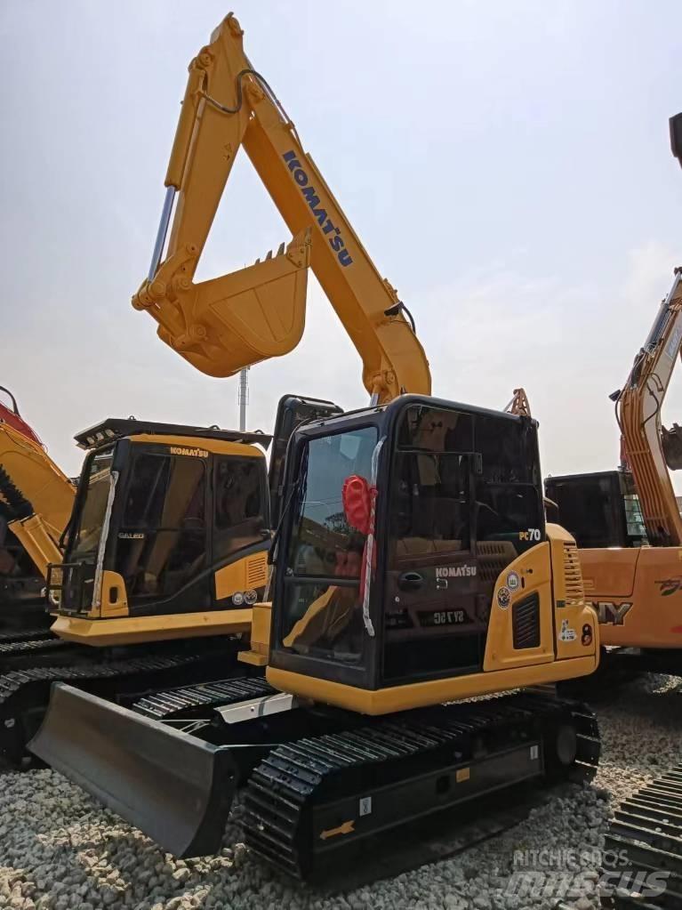 Komatsu PC 70 حفارات صغيرة أقل من 7 طن (حفارات صغيرة)