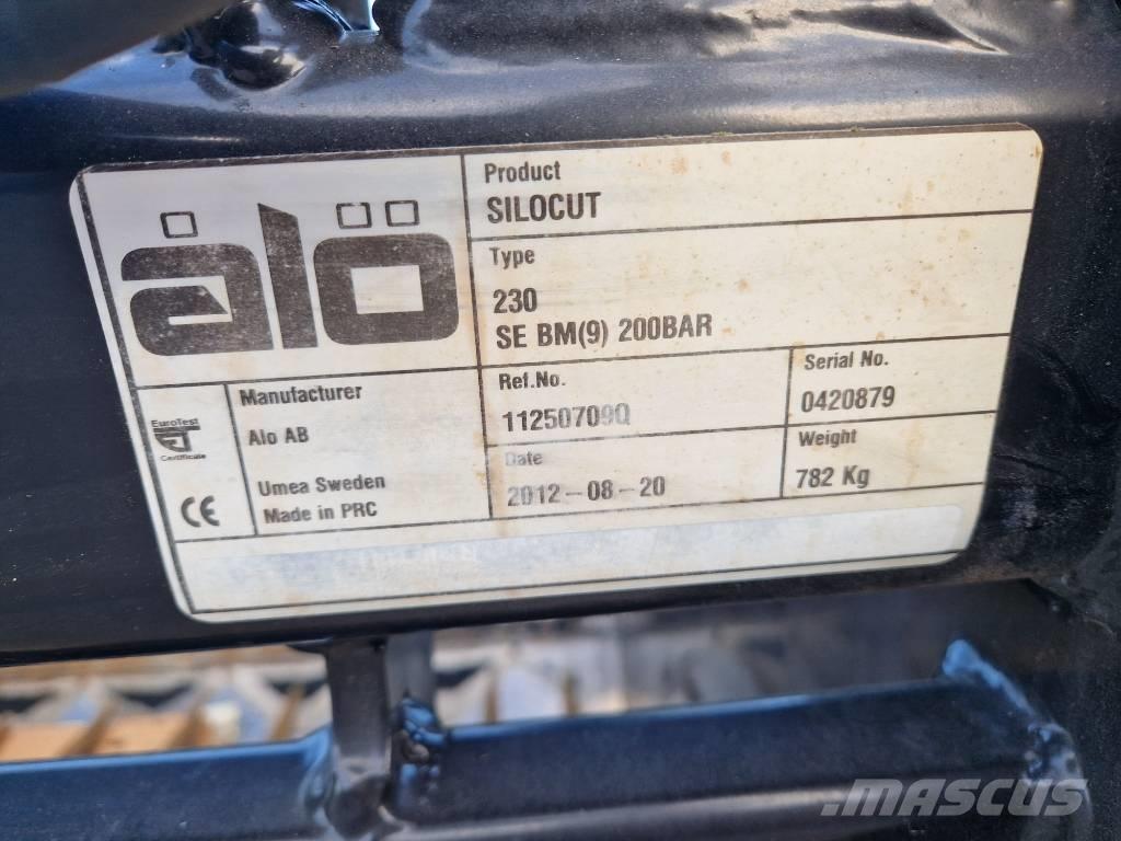 Ålö Silocut 230 . S-BM ملحقات أمامية للوادر