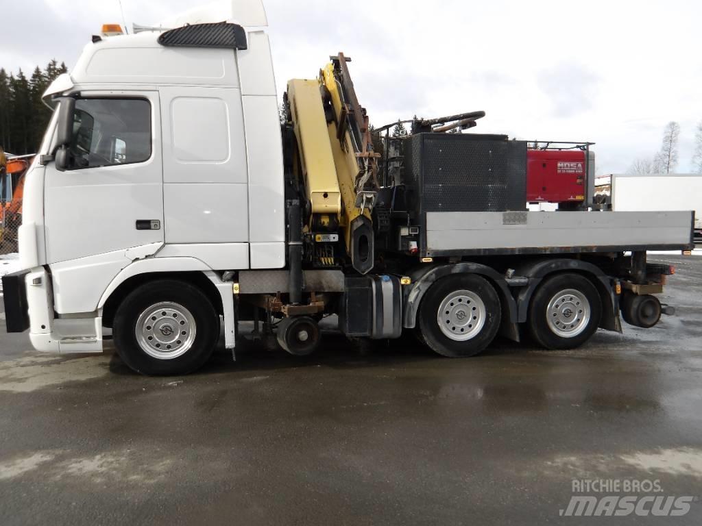 Volvo FH 13 6x2 شاحنات الرافعات