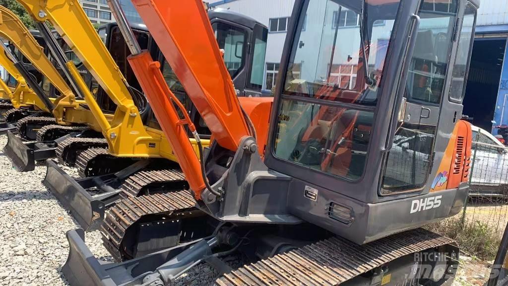 Doosan DH 55-V حفارات صغيرة أقل من 7 طن (حفارات صغيرة)