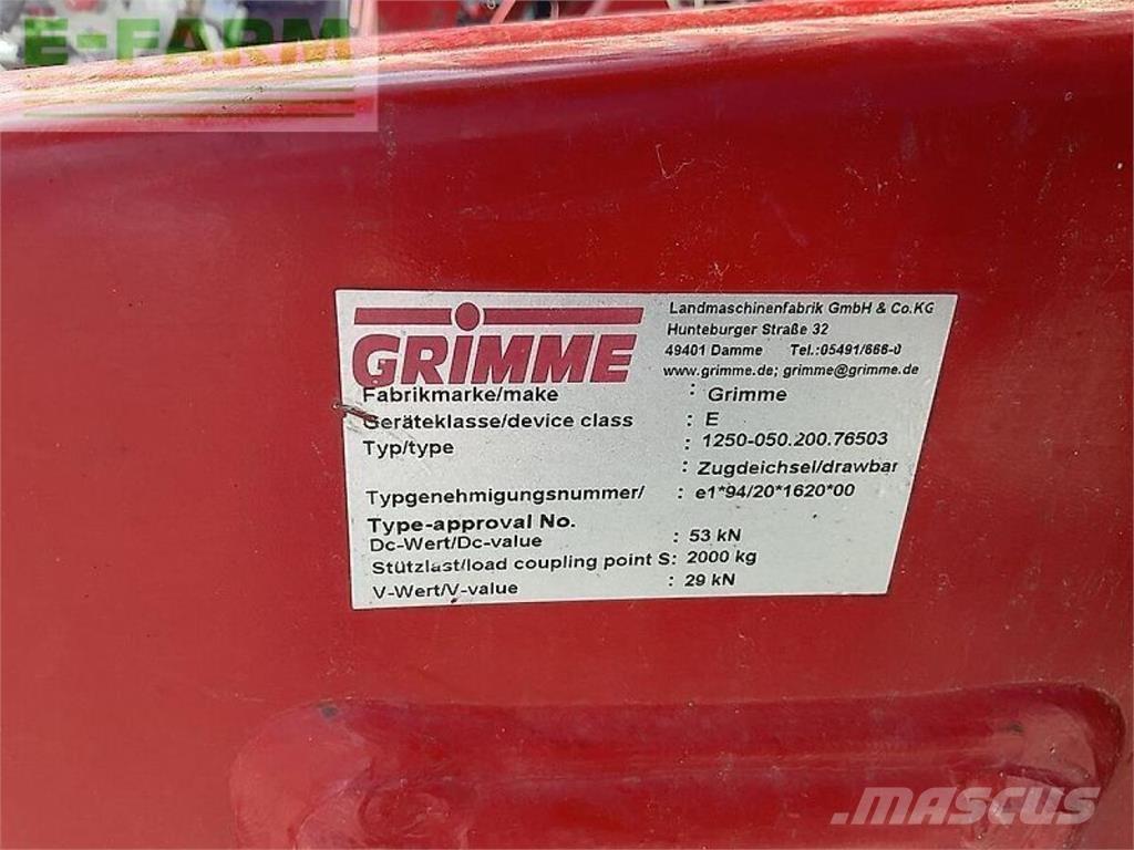 Grimme 85-55 حفارات وحصادات البطاطس