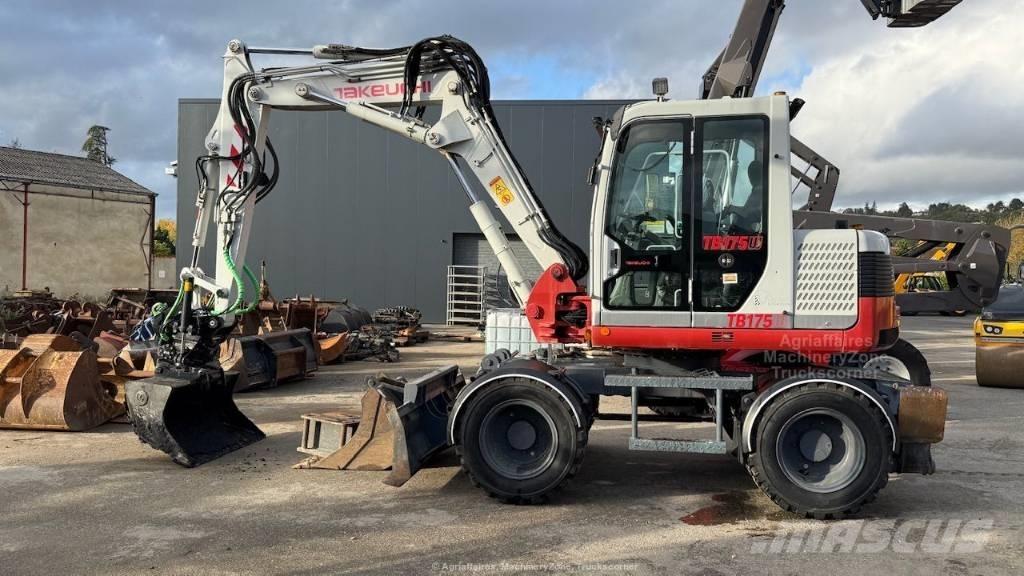 Takeuchi TB 175 W حفارات بعجل