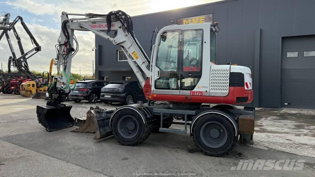 Takeuchi TB 175 W حفارات بعجل