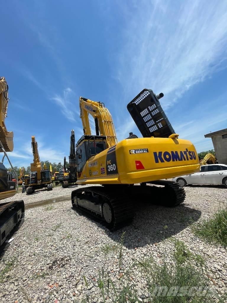 Komatsu PC 360 حفارات زحافة