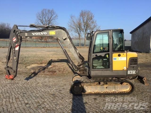 Volvo EC 55 C حفارات صغيرة أقل من 7 طن (حفارات صغيرة)