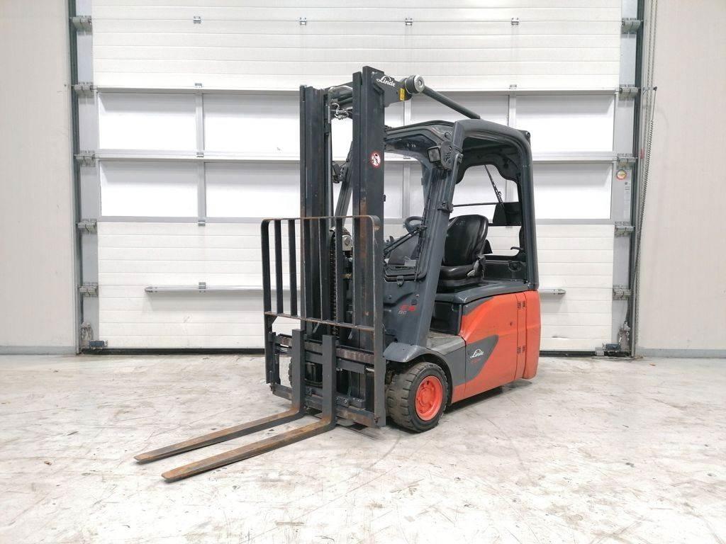 Linde E16-02 شاحنات ذات رافعات شوكية تعمل بالكهرباء