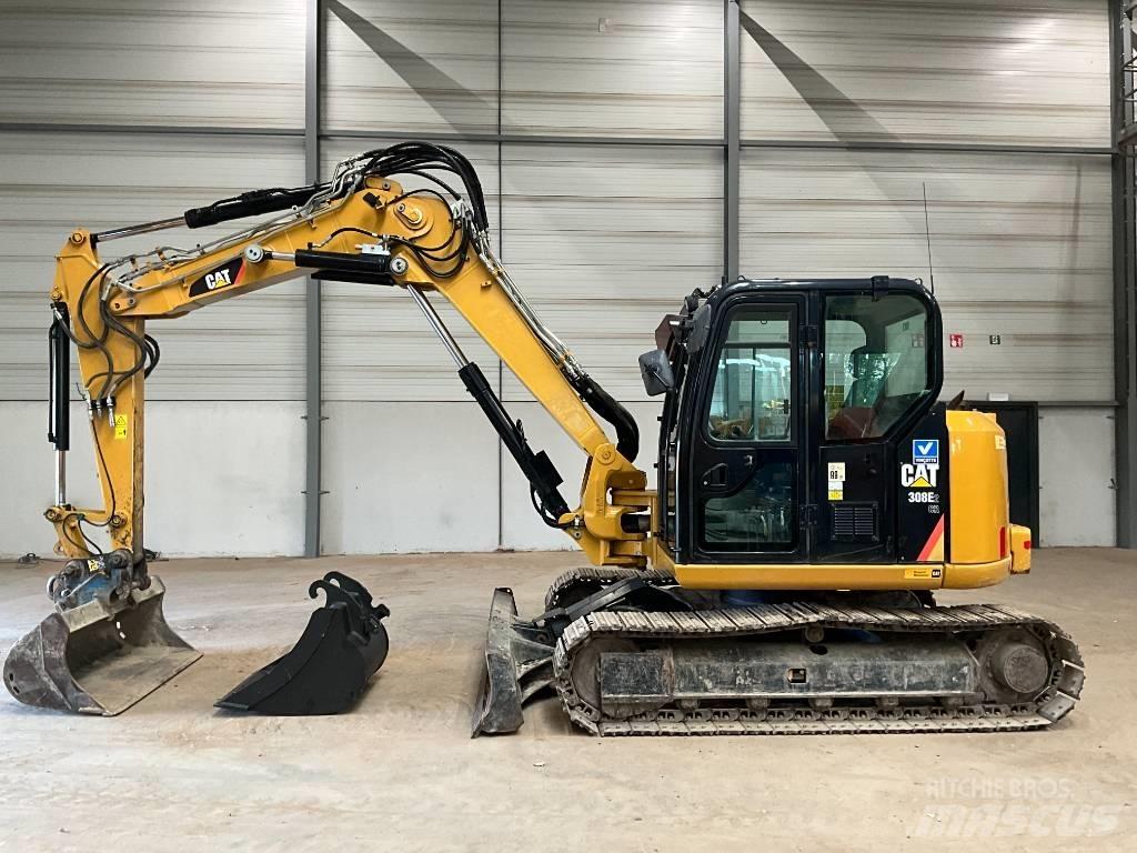 CAT 308 E 2 CR حفارات وسط 7 طن - 12 طن