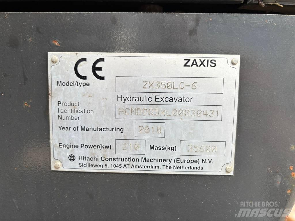 Hitachi ZX 350 LC-6 حفارات زحافة