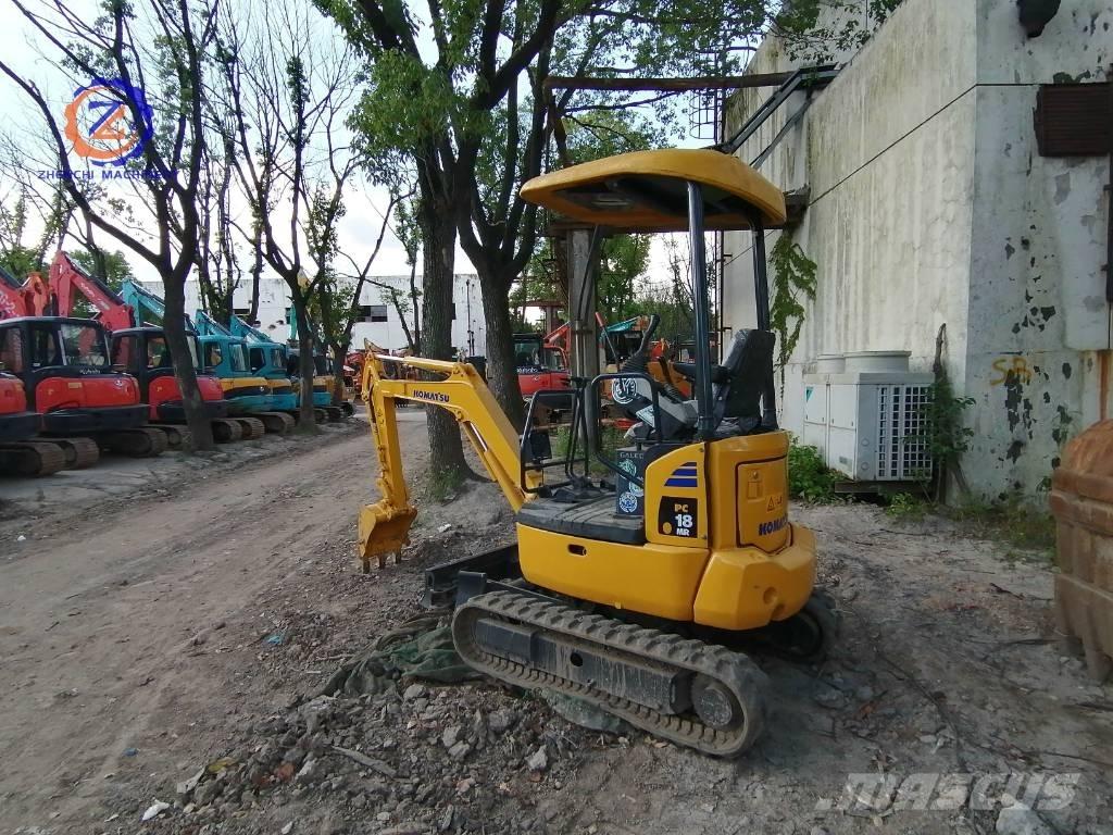 Komatsu PC 18 MR-2 حفارات صغيرة أقل من 7 طن (حفارات صغيرة)