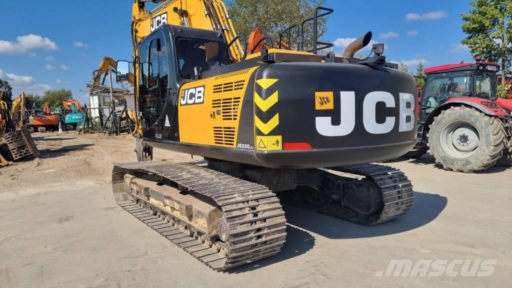 JCB JS 220 Plus حفارات زحافة