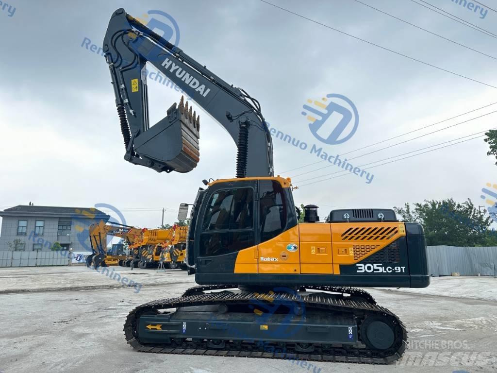 Hyundai R305LC-9T حفارات زحافة