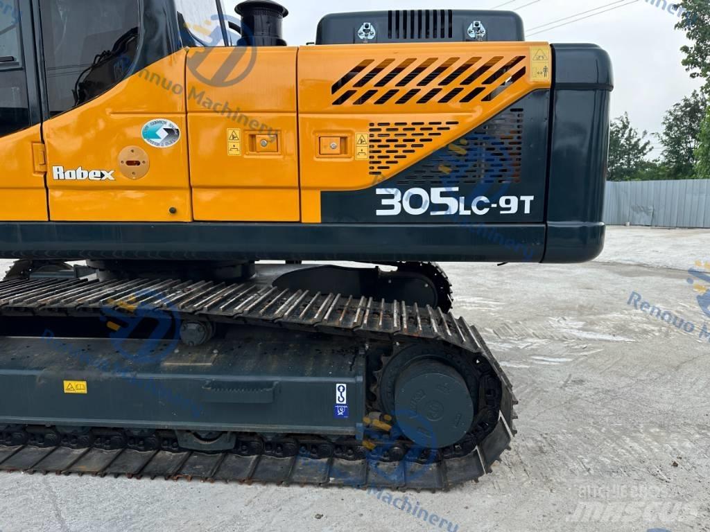 Hyundai R305LC-9T حفارات زحافة