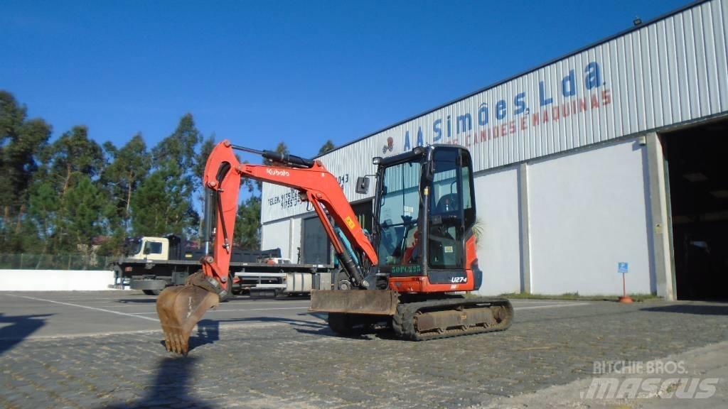 Kubota U 27-4 حفارات صغيرة أقل من 7 طن (حفارات صغيرة)