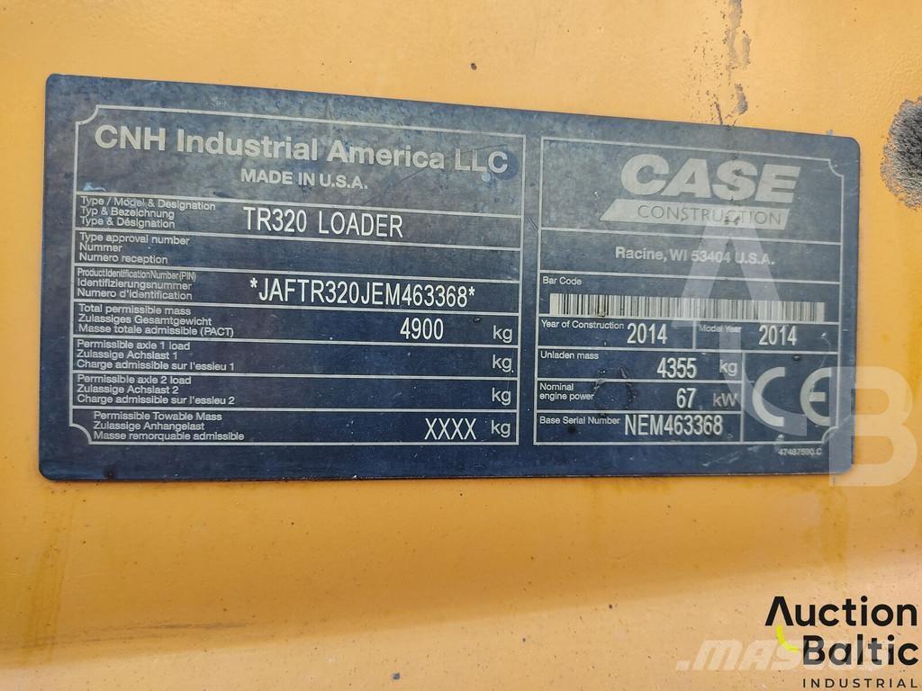 CASE TR 320 لوادر زحافة