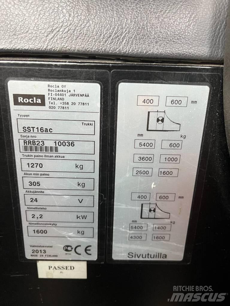 Rocla SST 16 AC شاحنات مناولة ذاتية الدفع