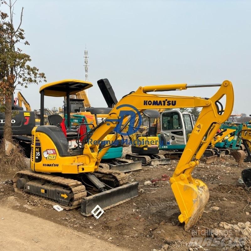 Komatsu PC35MR حفارات صغيرة أقل من 7 طن (حفارات صغيرة)