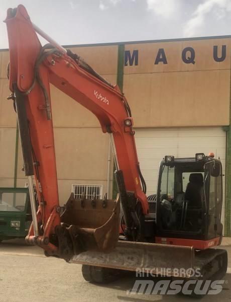 Kubota KX080-4 حفارات وسط 7 طن - 12 طن