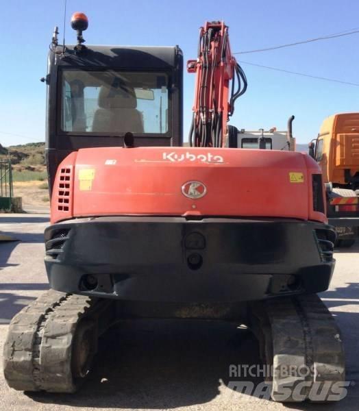 Kubota KX080-4 حفارات وسط 7 طن - 12 طن