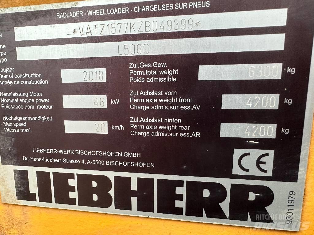 Liebherr 506 لوادر بعجل