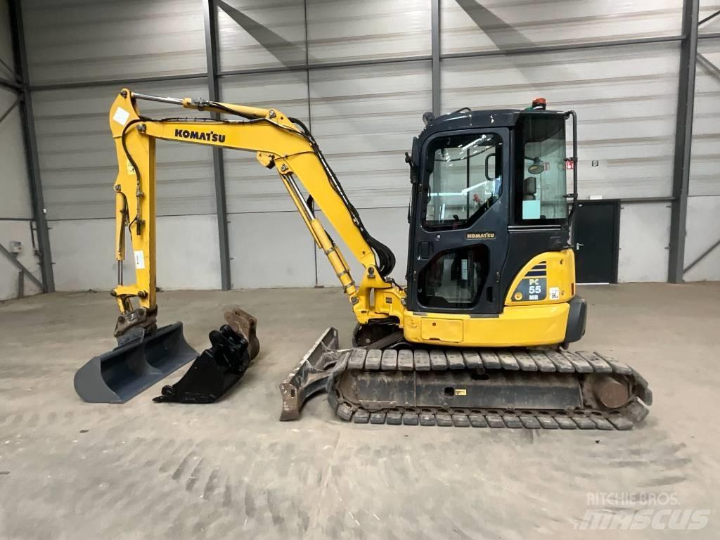 Komatsu PC 55 MR-3 حفارات صغيرة أقل من 7 طن (حفارات صغيرة)