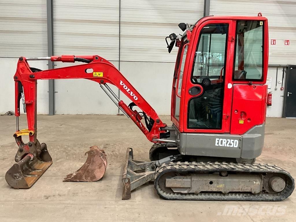 Volvo ECR 25 D حفارات صغيرة أقل من 7 طن (حفارات صغيرة)