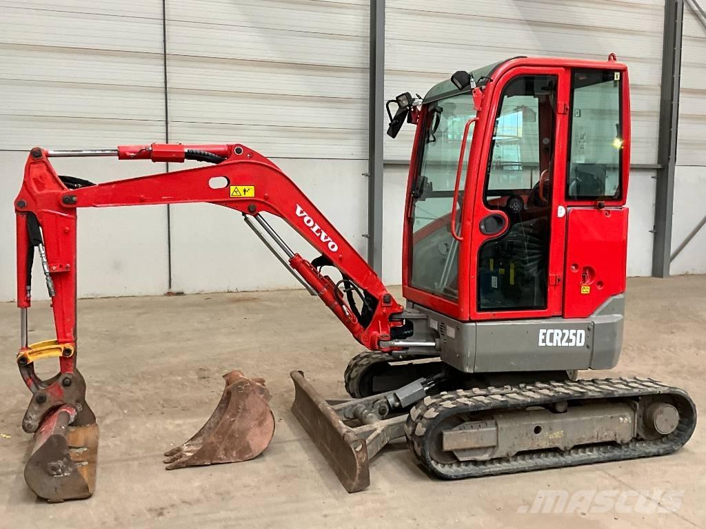 Volvo ECR 25 D حفارات صغيرة أقل من 7 طن (حفارات صغيرة)