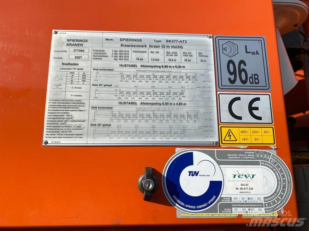 Spierings SK377 رافعات برجية