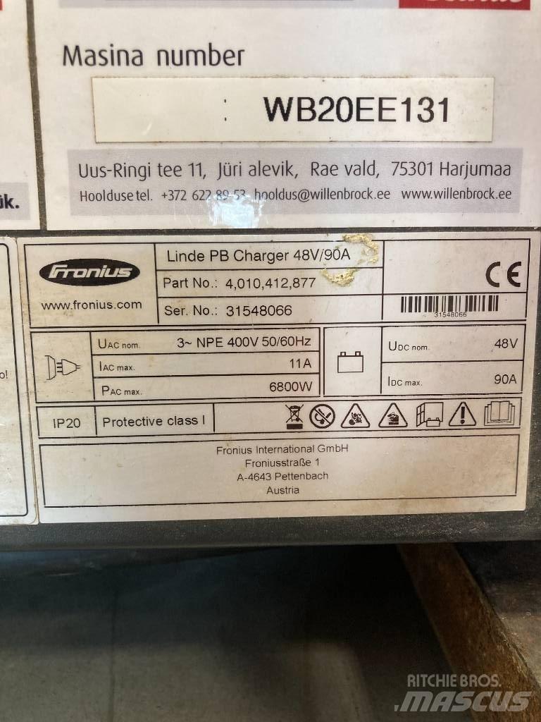 Linden E16P/386-02 شاحنات ذات رافعات شوكية تعمل بالكهرباء