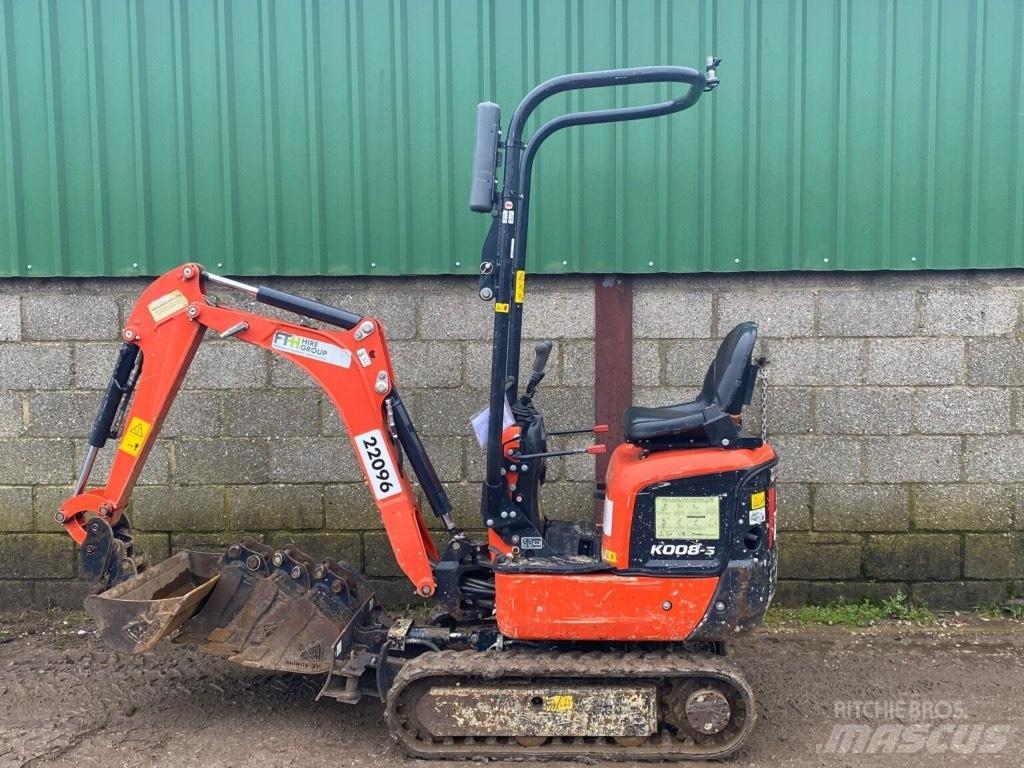 Kubota K008-5 حفارات صغيرة أقل من 7 طن (حفارات صغيرة)