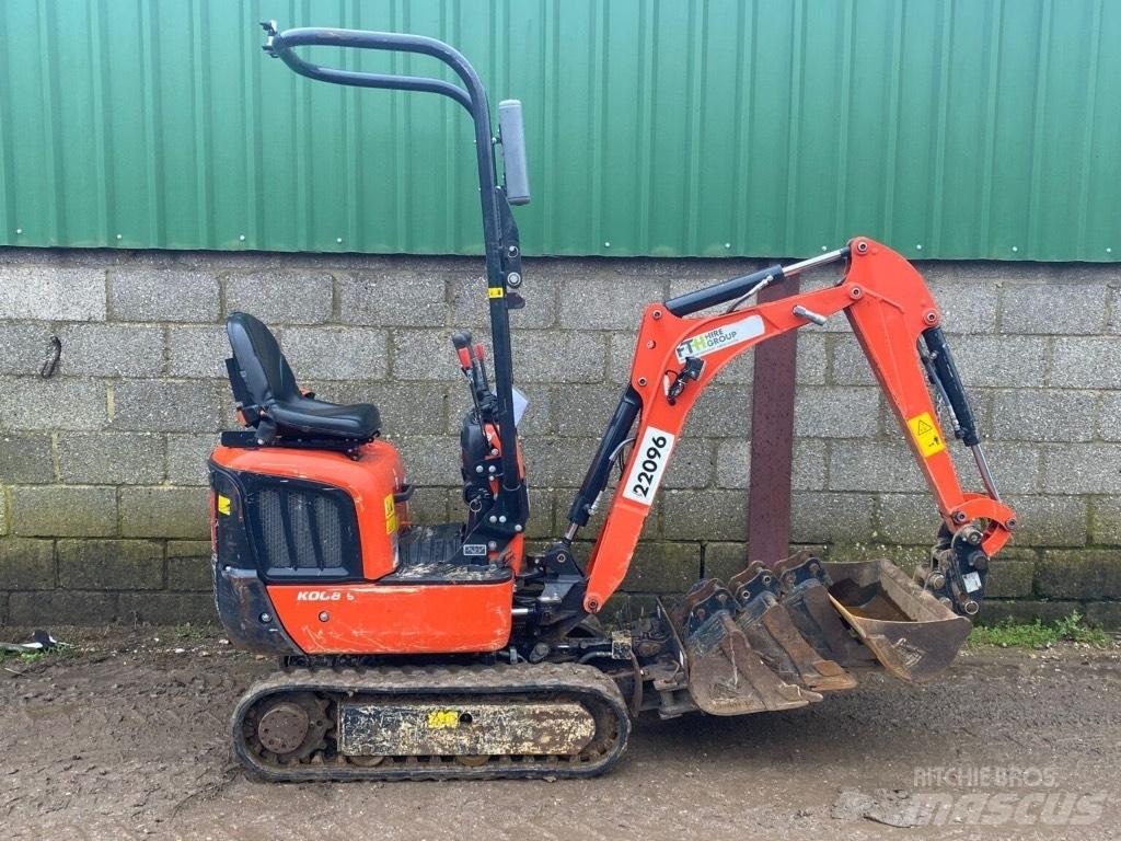 Kubota K008-5 حفارات صغيرة أقل من 7 طن (حفارات صغيرة)